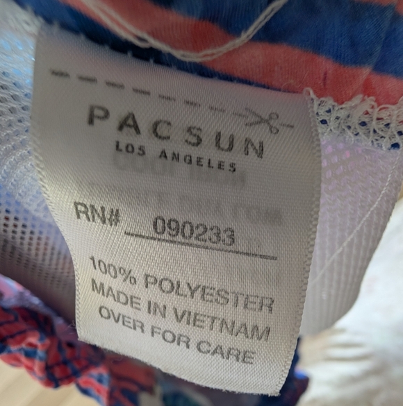 Men's Pacsun Modern Amusement Tropical Print Swim Shorts Size M - Picture 6 of 7